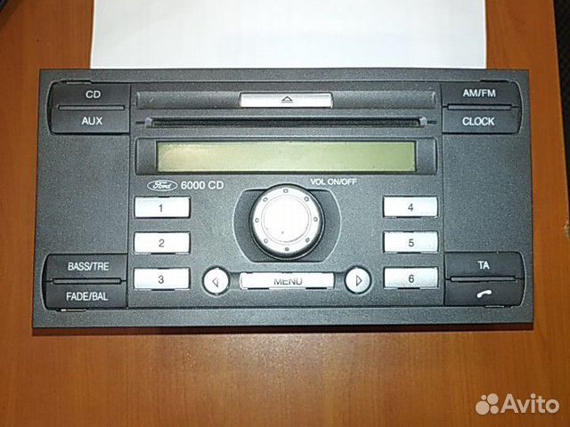 Разблокировка магнитол Форд Рено Фиат Хонда