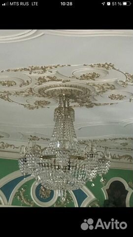 Люстра хрустальная