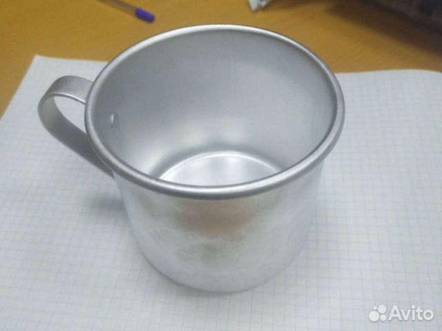 Кружка алюминиевая солдатская +