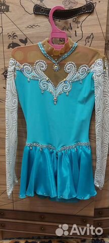 Костюм для фигурного катания со стразами Сваровски