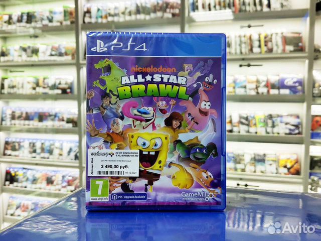 Игра на PS4 Nickelodeon All Star Brawl