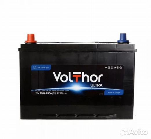 Аккумулятор Volthor Ultra asia - 95 ач п.п