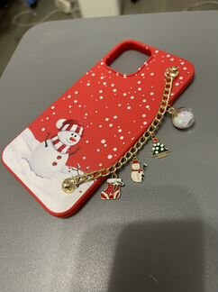 iPhone 12 pro max новогодний чехол новый