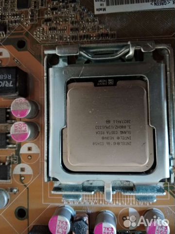 Сборка на lga775