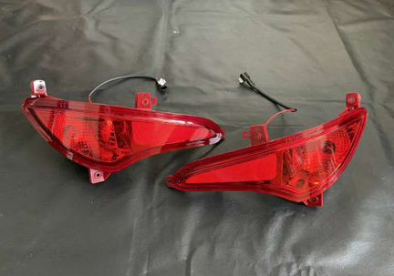 Задние фонари туманки Hyundai Solaris 14-17