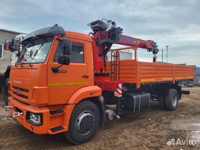 КамАЗ 43253-3010-69 с КМУ, 2023