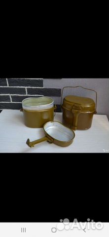 Солдатские котелки новые