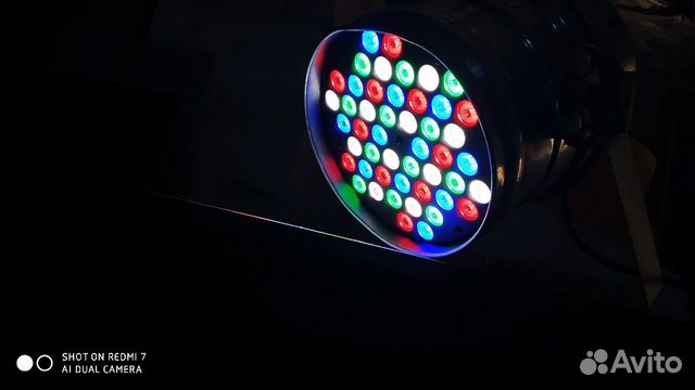 LED Пржектор M-Light PAR 64 rgbw 48x3W