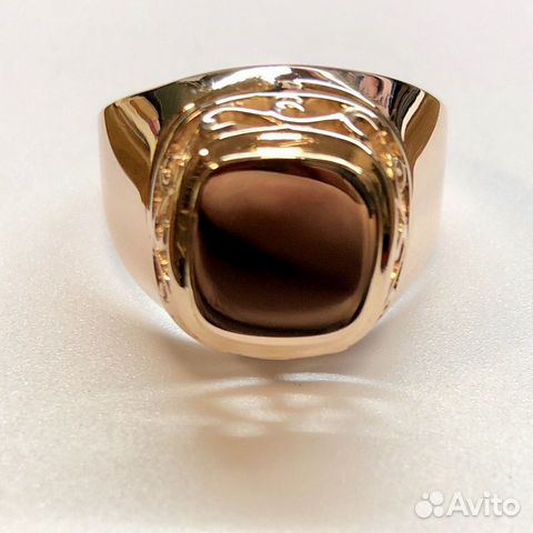Золотое кольцо (печатка) 583 пробы СССР