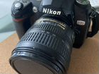 Зеркальный фотоаппарат Nikon D70 с обьективом