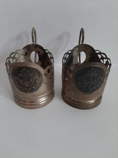 Подстаканник серебро 875 проба