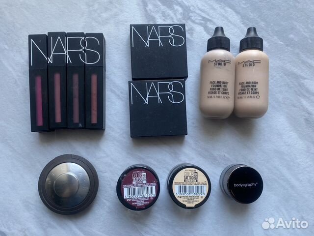 Косметика Nars Mac Becca Bodyography