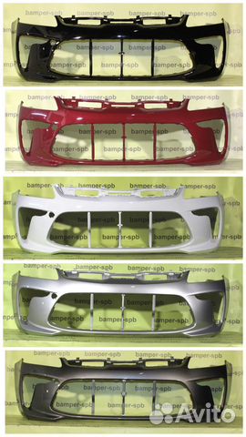 Передний бампер Kia Rio 17-20