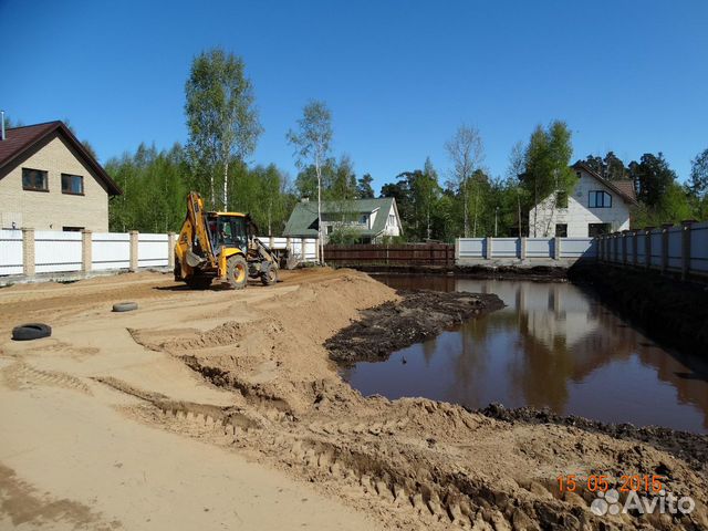 Поднятие участка посадка растений