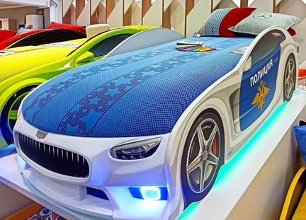 Кровать машина