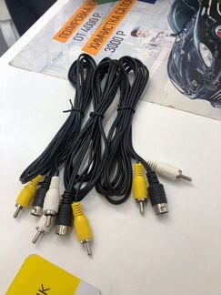 AV кабель(тюльпаны) для sega