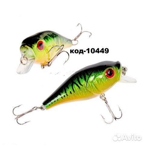 Воблер дл50 мм 5.6 гр., 0-0.5 м Amafish bevy CNK