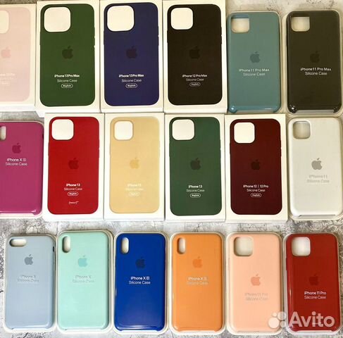 iPhone Silicone Case Apple оригинальные цвета