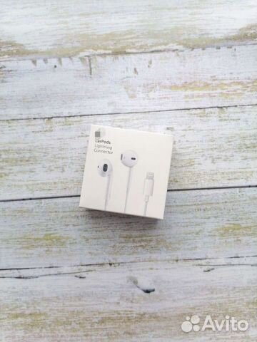 Наушники проводные EarPods с выходом lightning