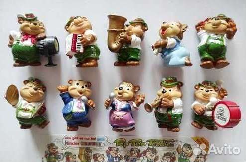 Киндер сюрприз коллекции хобби