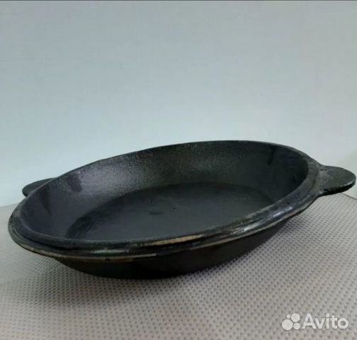 Крышка Сковорода Для Казана 10 л Чугунная