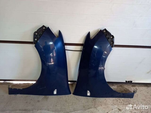 Крыло переднее левое renault logan 2