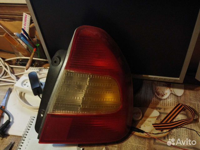 Фара хундай акцент правая задняя