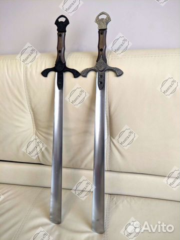 Ложка для обуви Меч цельнометаллическая