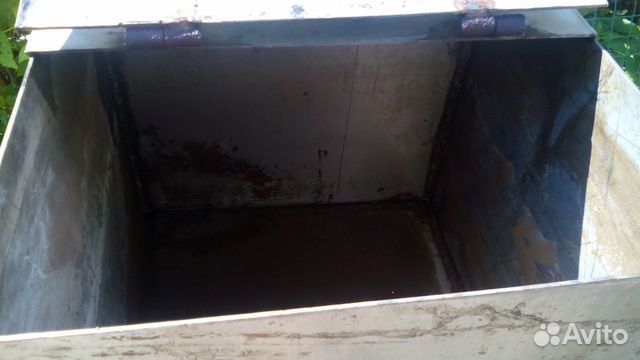 Емкость для бани, под воду, 50*50*50*см, 125 л