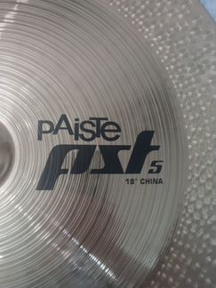 Продам тарелку Paiste pst5 China 18