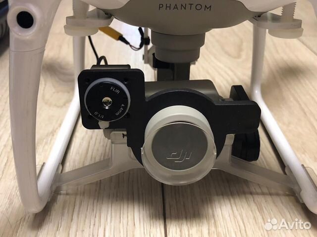 Квадрокоптер DJI Fantom 4 pro c тепловизором