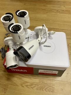 Комплект видеонаблюдения 4-5 камер HiWatch 2мп