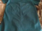 Платье из экокожи, цвет темно-зеленый, размер54, д объявление продам
