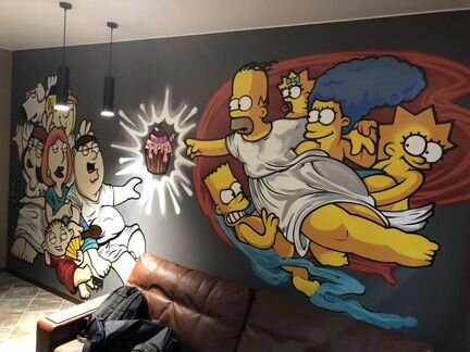 Художественное оформление. Граффити