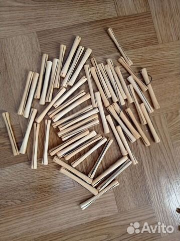 Для химической завивки палочки бигуди коклюшки