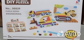 Пазл мозаика DIY TOY brick puzzle 426 деталей