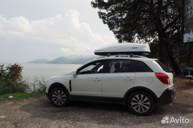 Автобокс (багажник) на Opel Antara