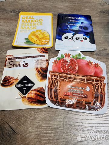 Корейские тканевые маски для лица