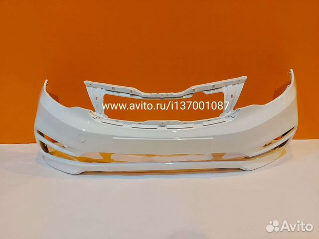 Передний бампер kia rio 3
