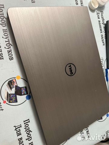Металлический ноутбук для игр dell
