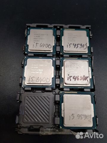 Процессоры i5 6400/7500