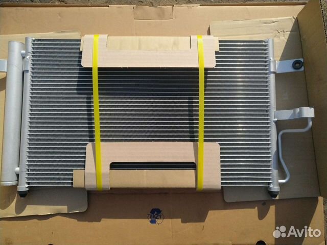 Радиатор кондиционера на hyundai accent