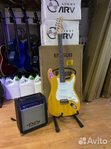 Электрогитара с комбиком