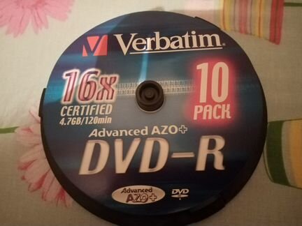 Диски DVD-R и CD-R (новые)