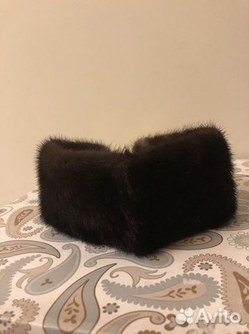 Повязка на голову норковая