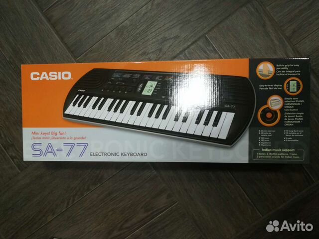 Детский синтезатор Casio SA-77
