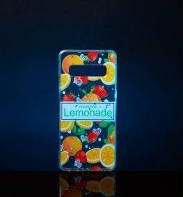 Чехлы силикон-блестки на Samsung серии S