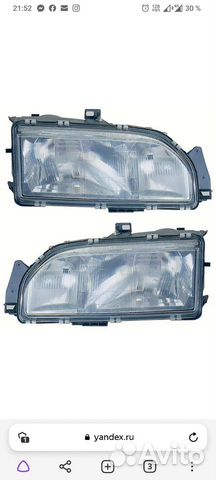 Фары на ford scorpio и форд сейра