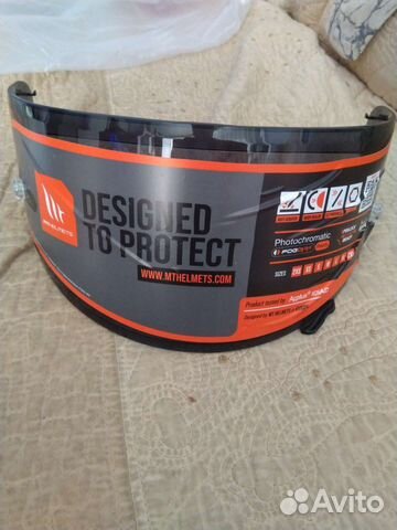 Визор на мотошлем mt-v-09