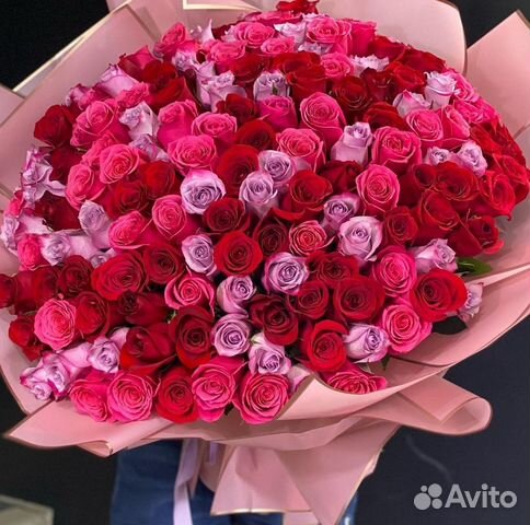 101 роза, 51 роза, 25 роз, 19 роз